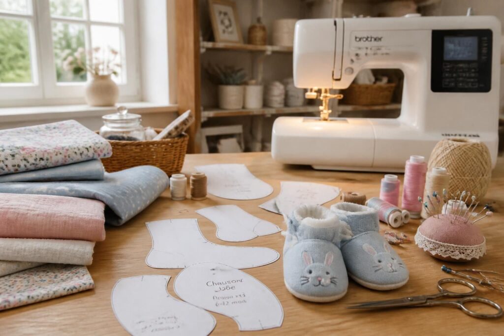 découvrez nos patrons gratuits et conseils pratiques pour réussir la couture de chaussons pour bébé, alliant confort et style fait maison.