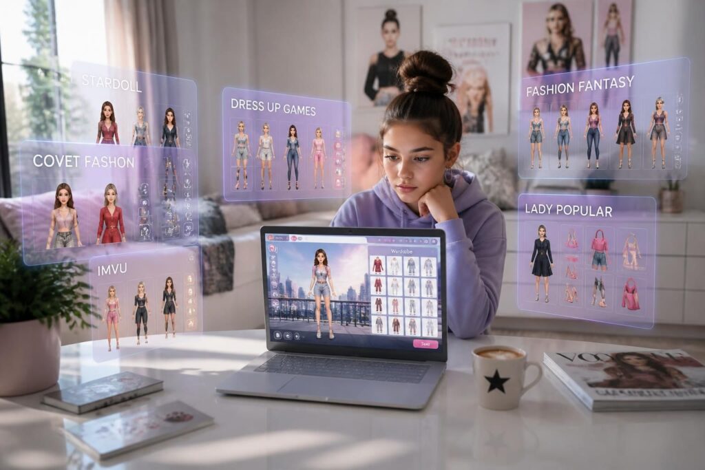 découvrez stardoll, le jeu de mode en ligne populaire, ainsi que des alternatives similaires pour une expérience virtuelle créative et amusante.