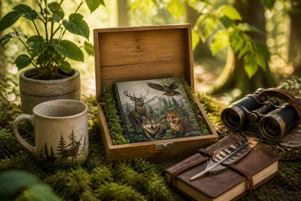 découvrez des idées originales de cadeaux pour les amoureux des animaux, des livres et de la nature, parfaits pour toutes les occasions.