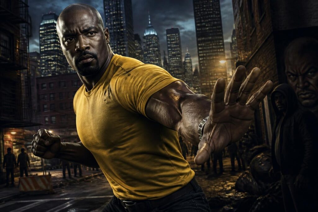 découvrez luke cage, héros emblématique de marvel comics, et plongez dans ses aventures uniques au cœur de l'univers marvel, entre action, justice et super-pouvoirs.