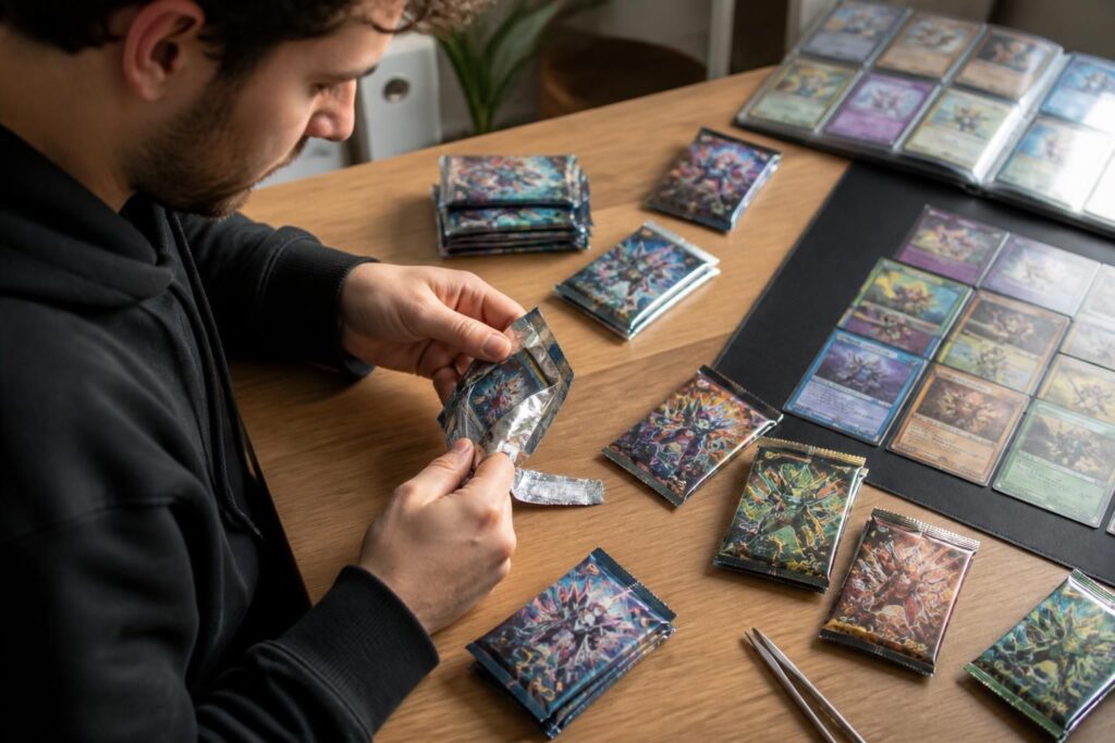découvrez les meilleures techniques pour ouvrir vos boosters pokémon et maximiser vos chances d'obtenir des cartes rares lors du déballage.