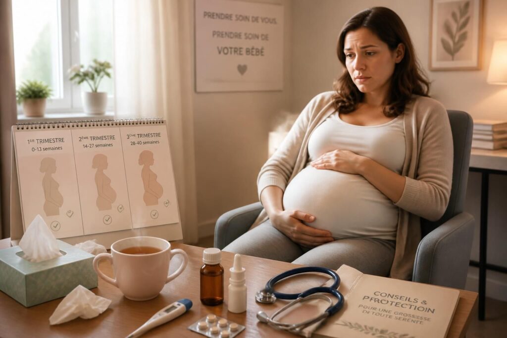 découvrez les risques de la grippe pendant la grossesse et nos conseils adaptés à chaque trimestre pour protéger maman et bébé.