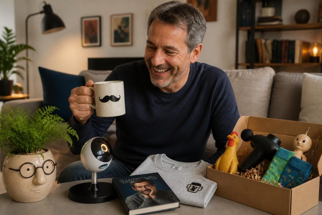 découvrez des idées cadeau homme 50 ans originales, humoristiques et parfaites pour tous les profils. trouvez le cadeau idéal qui fera sourire et plaira à coup sûr !