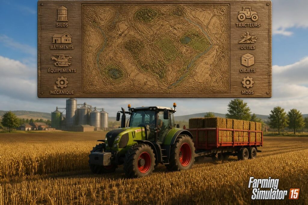 découvrez notre sélection des meilleures cartes et mods pour farming simulator 15 afin d'améliorer votre expérience de jeu sur maps fs 15.