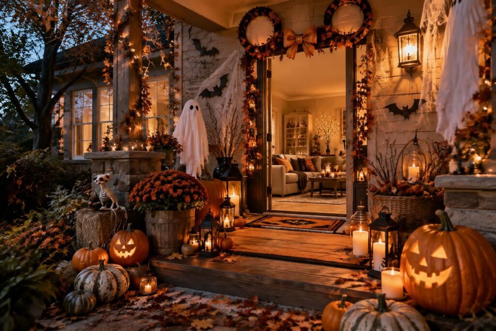 découvrez des idées déco halloween pour la maison et le jardin, avec des inspirations disney et des trouvailles chez ikea et action.