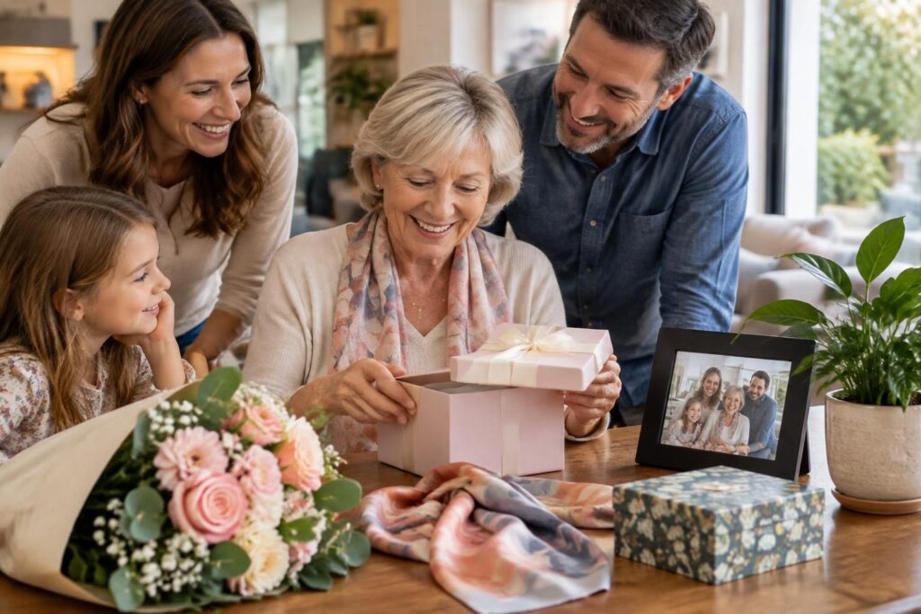 découvrez des idées de cadeaux modernes et attentionnés pour l’anniversaire de votre mamie, de 60 à 90 ans : des surprises qui lui feront plaisir.