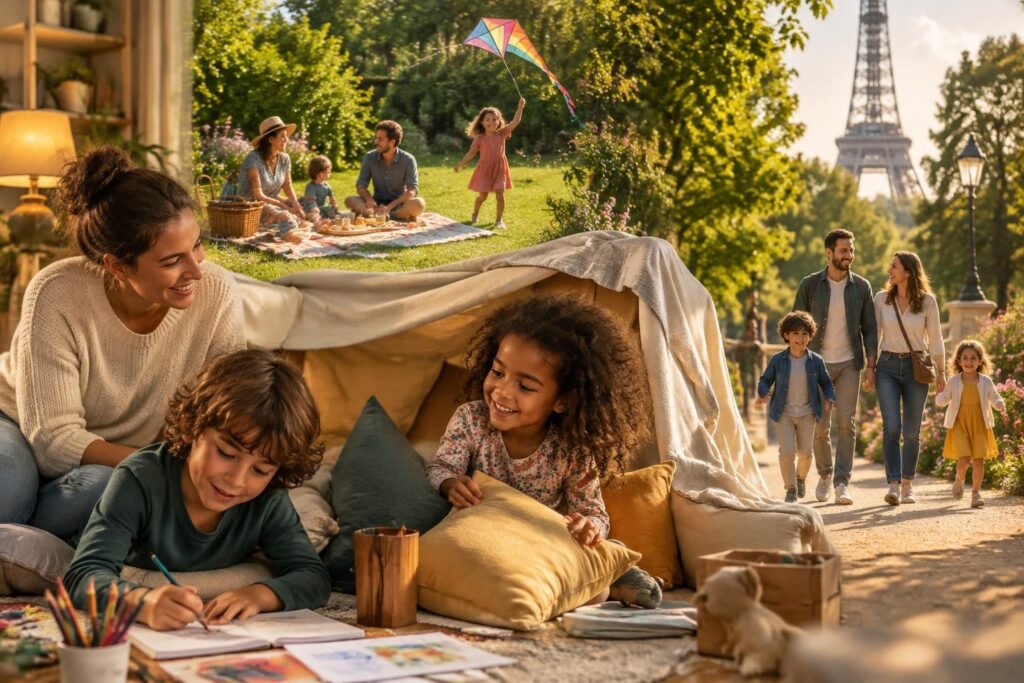 découvrez des activités ludiques à faire avec les enfants à la maison, en vacances ou autour de paris, pour partager de beaux moments en famille.