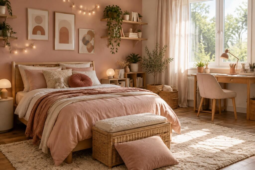 découvrez des idées déco pour une chambre de fille de 8 à 12 ans : couleurs, mobilier et accessoires pour créer un espace qui lui ressemble.
