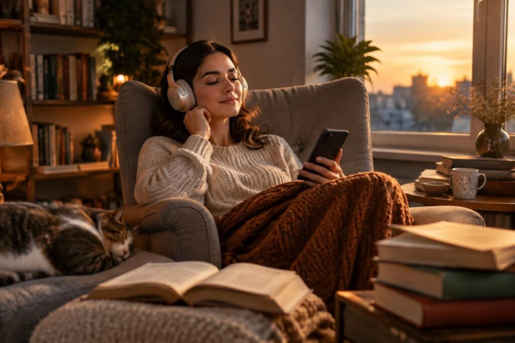 découvrez où écouter gratuitement des livres audio en français : romans, romances et classiques à savourer en ligne, facilement et à votre rythme.