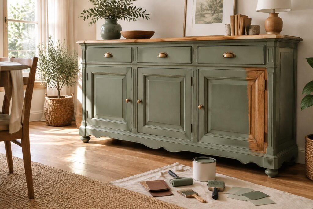 découvrez comment relooker un meuble ancien en meuble moderne : choix des couleurs et peintures, préparation du buffet et astuces déco pour le transformer facilement.